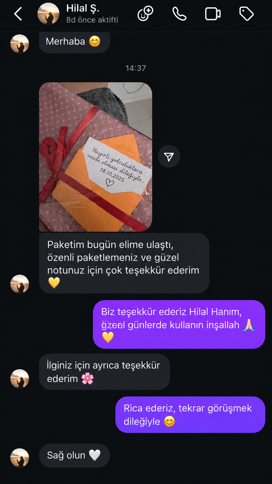 Gölgeli Kur’an-ı Kerim paylaşımı